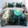 3D Printing Elden Ring Game Gamer Comforter Bedding Set Duvet Cover Bed Set Quilt Cover Pillowcase 4 - Elden Ring UK Store