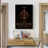 Game Elden Ring DIY Poster Retro Kraft Paper Sticker DIY Room Bar Cafe Room Wall Decor 5 - Elden Ring UK Store
