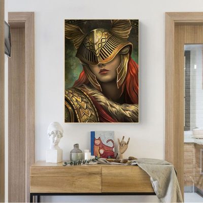 Game Elden Ring DIY Poster Retro Kraft Paper Sticker DIY Room Bar Cafe Room Wall Decor 6 - Elden Ring UK Store